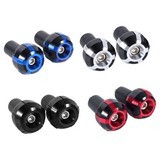 7-8 Motorcycle Anti Vibration Hand Grip Handle Bar Ends Weights Plug
